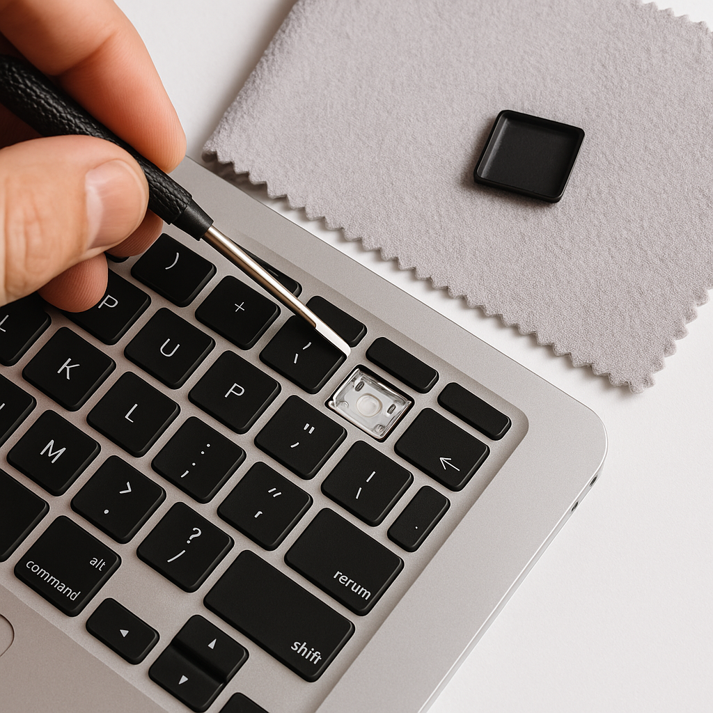 Как снять клавиши ноутбука: пошаговое руководство