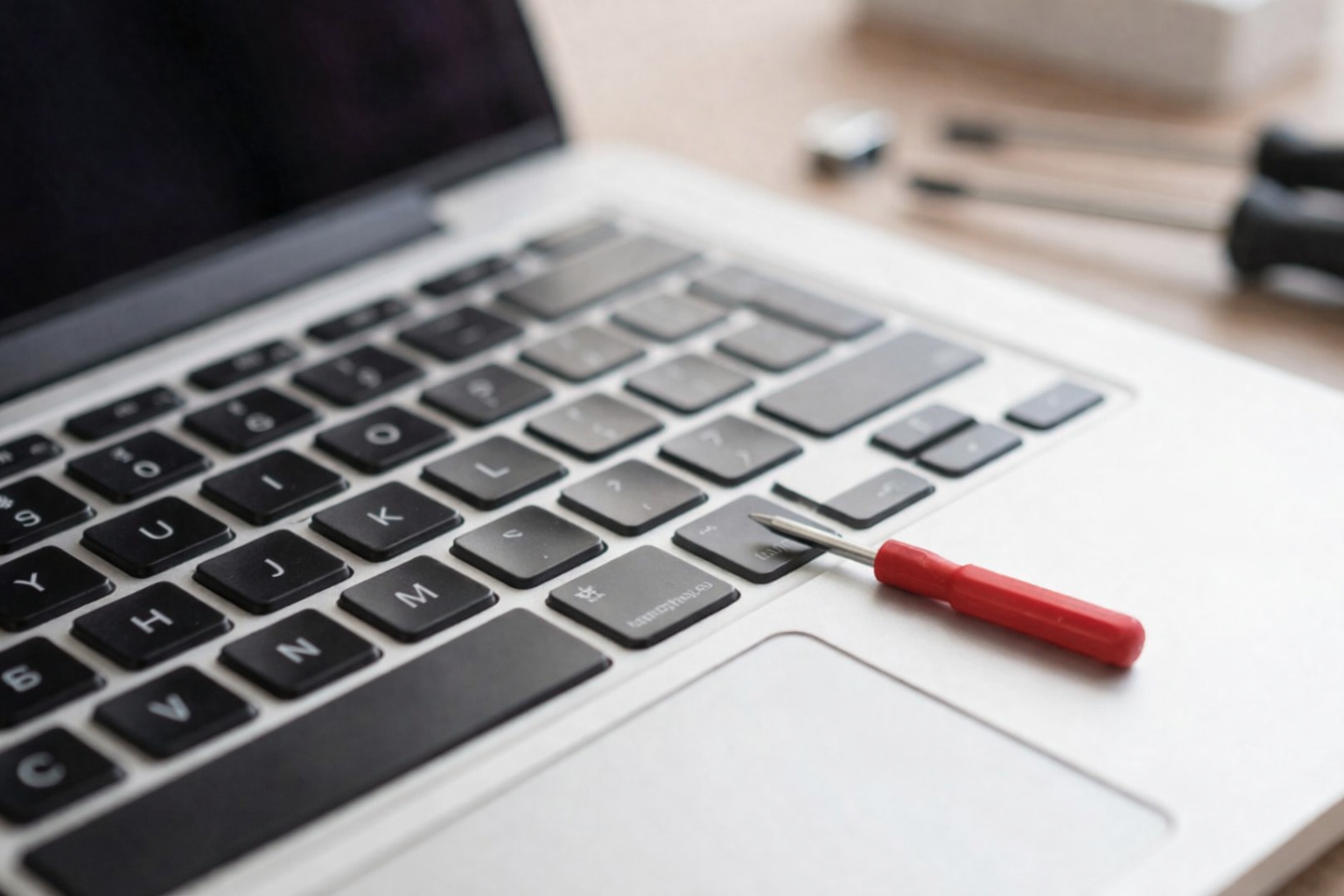 Как починить сломанную клавишу на ноутбуке: пошаговое руководство